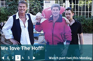 The Hoff And Scott Mills