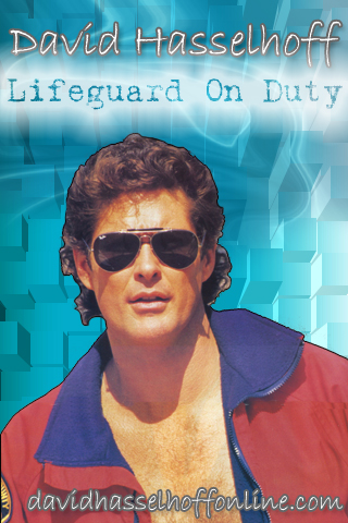  Baywatch David Hasselhoff Lifeguard On Duty